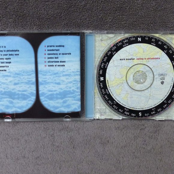 Mark Knopfler Sailing to Philadelphia CD 2000 Dire Straits Singer Warner Bros - Picture 4 of 12